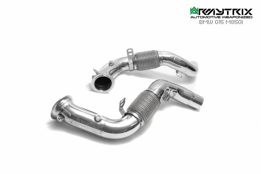 ARMYTRIX STAINLESS STEEL DOWNPIPE per BMW 5 SERIES F10 M5 BMW 6 SERIES F12 M6 BMW 6 SERIES F13 M6