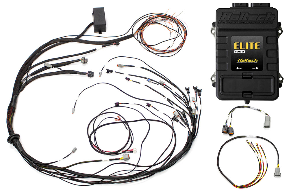 Centralina haltech Elite 1000 + Mazda 13B S6-8 CAS with Flying Lead Ignition Terminated Harness Kit