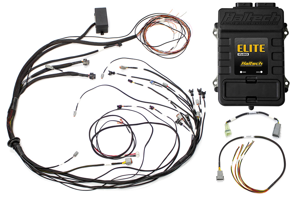 Centralina haltech Elite 1500 + Mazda 13B S4/5 CAS with Flying Lead Ignition Terminated Harness Kit