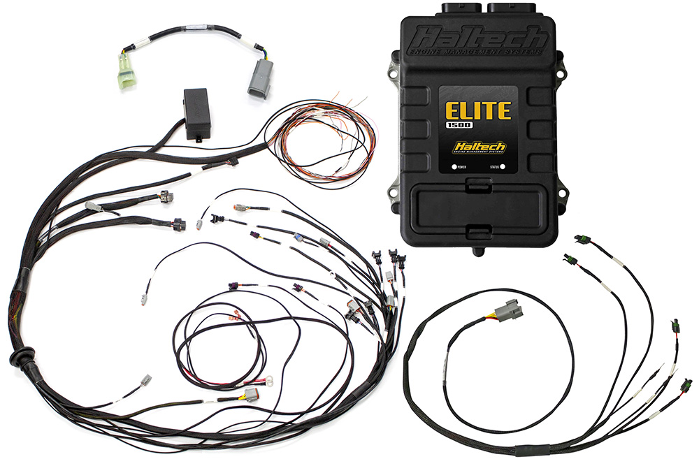Centralina haltech Elite 1500 + Mazda 13B S4/5 CAS with IGN-1A Ignition Terminated Harness Kit