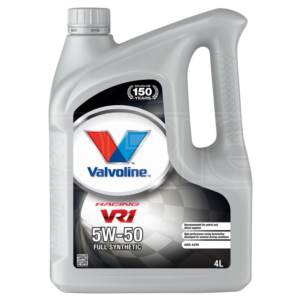 Valvoline racing oil VR1 5/50