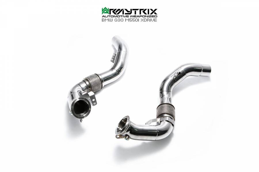 ARMYTRIX STAINLESS STEEL DOWNPIPE per BMW 5 SERIES G30 M550I BMW 5 SERIES G31 M550I