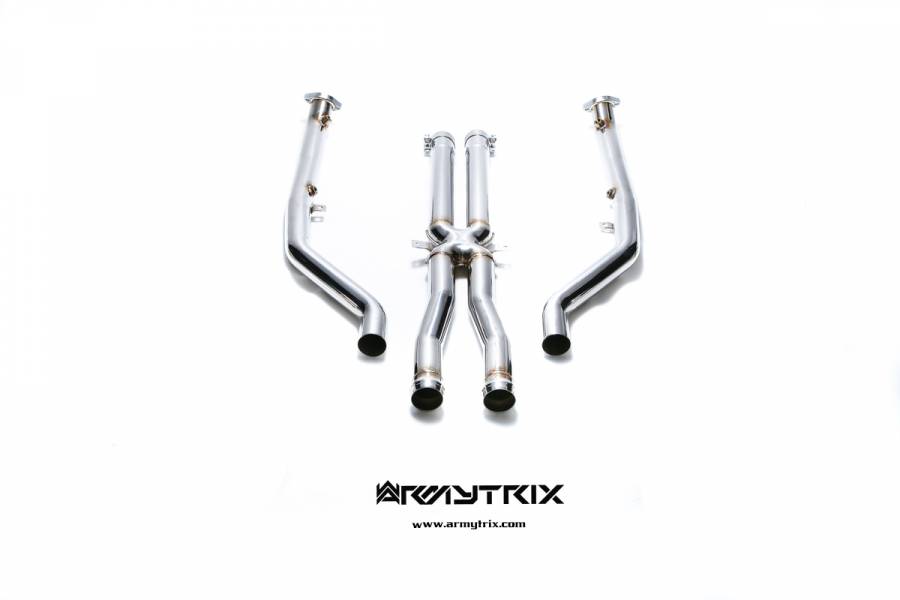 ARMYTRIX STAINLESS STEEL DOWNPIPE per BMW 3 SERIES E90 M3 BMW 3 SERIES E92 M3 BMW 3 SERIES E93 M3