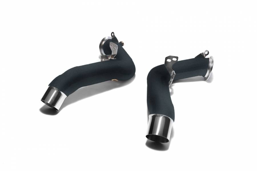 ARMYTRIX STAINLESS STEEL CERAMIC COATED DOWNPIPE per BMW 5 SERIES F10 M5 BMW 6 SERIES F12 M6 BMW 6 SERIES F13 M6