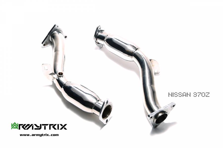 ARMYTRIX STAINLESS STEEL DOWNPIPE per NISSAN 370Z Z34 3.7L