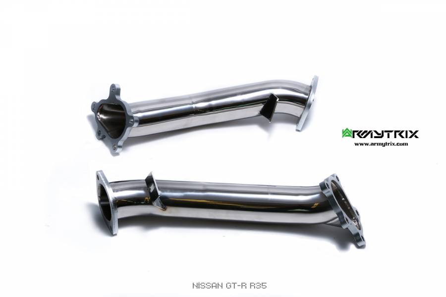 ARMYTRIX STAINLESS STEEL DOWNPIPE per NISSAN GT-R R35 3.8L
