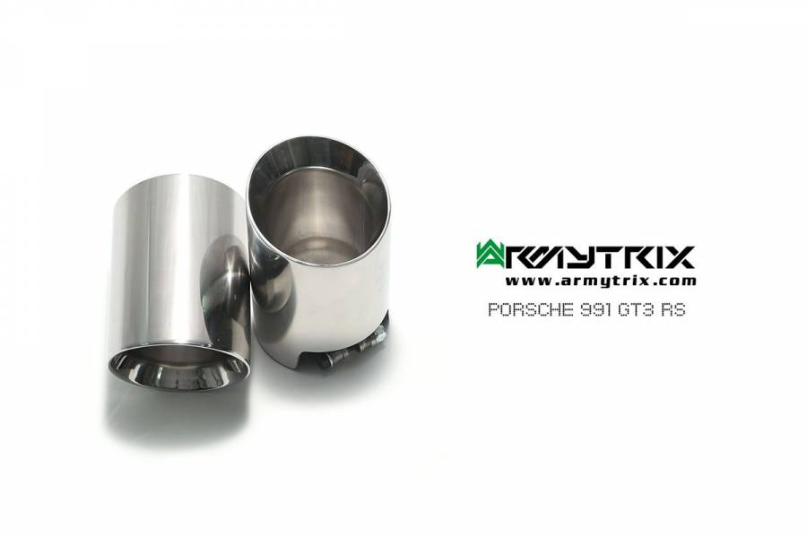 DS38C - ARMYTRIX STAINLESS STEEL TIPS per BMW 3 SERIES G20 330I